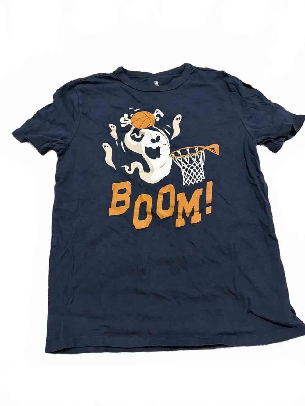 GAP Kids Graphic Boys Tee XL Husky BOOM Basketball